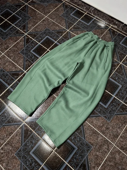 Baggy Jogging Verde Frisa