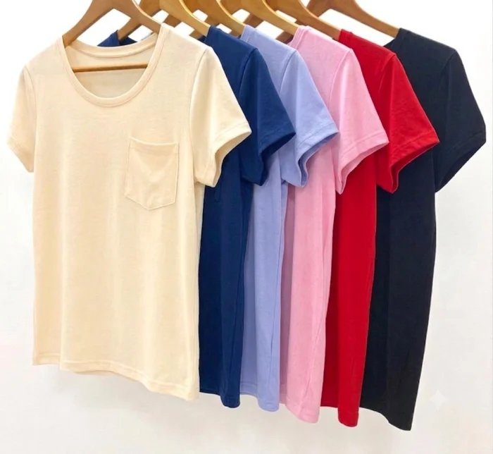 Remeras con Bolsillos