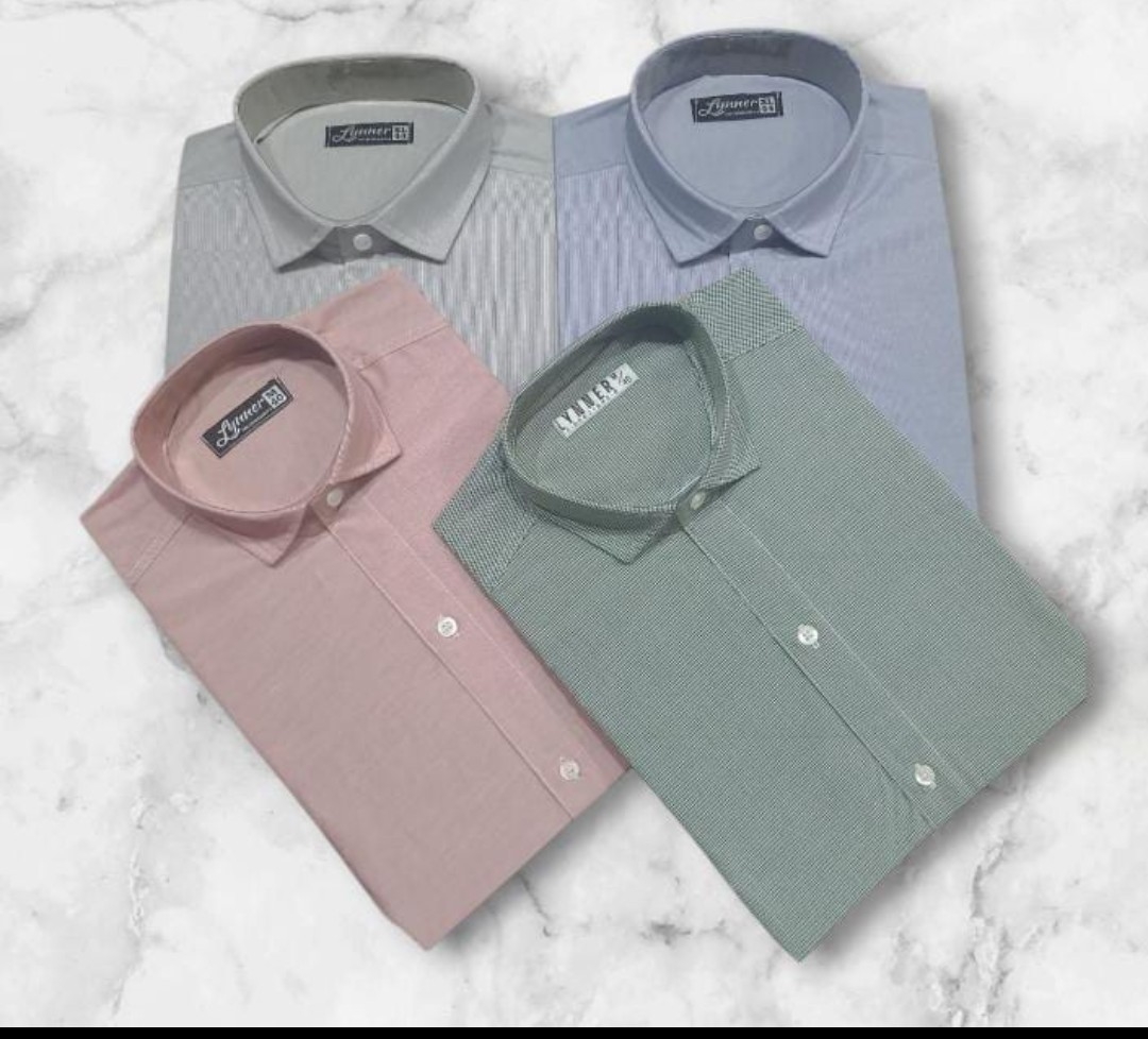 Camisa Manga Larga Rayada de Hombre - Imagen 3