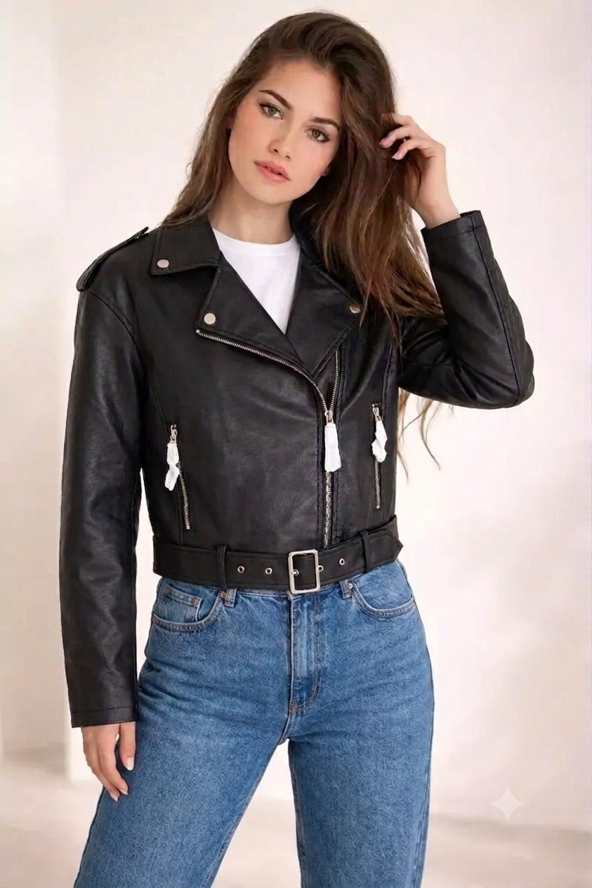Campera Eco Cuero - Imagen 2