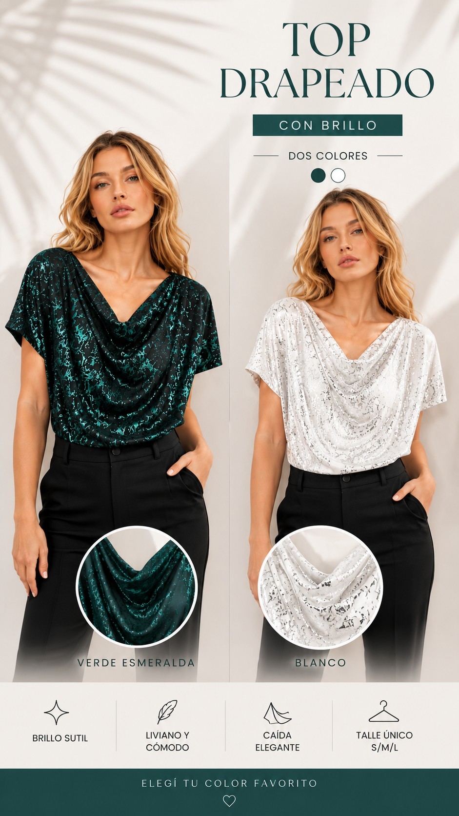 Remera Buche, con Brillo - Imagen 2