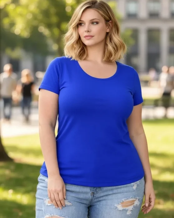 Remera Modal Soft Viscosa Talles Grandes