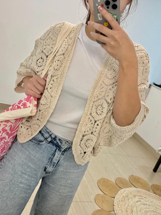 Saco Crochet Abi