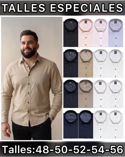 Camisa Estampado Talla Especiales