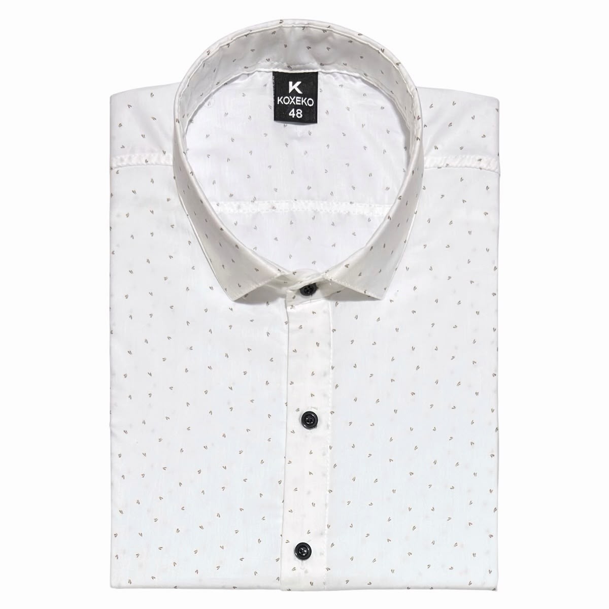 Camisa Estampado Rigido Talla Especiales - Imagen 2