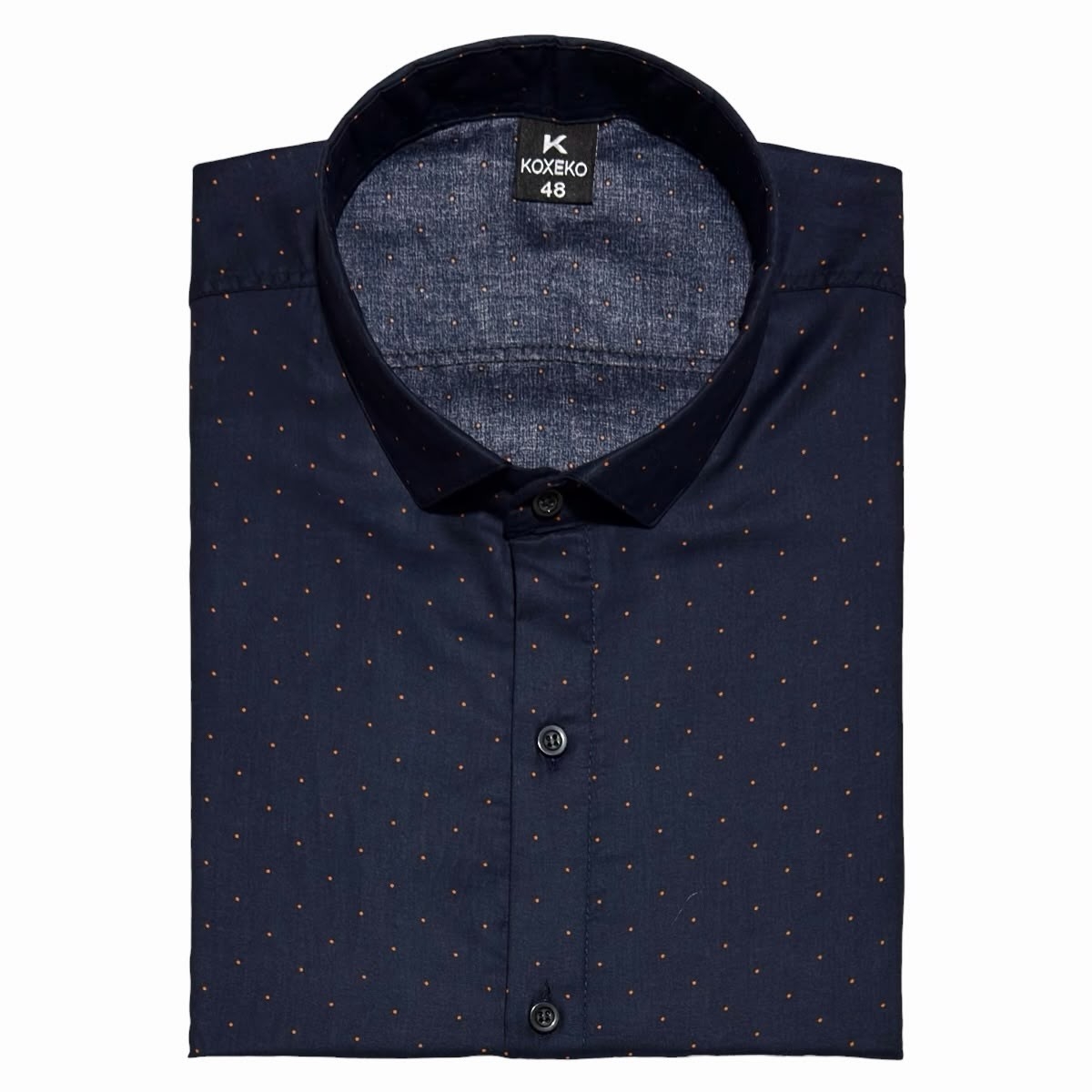 Camisa Estampado Rigido Talla Especiales - Imagen 5