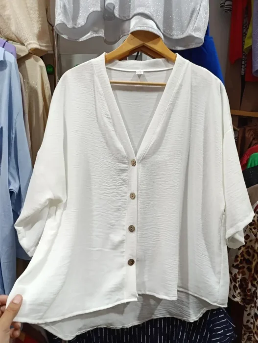 Camisa Lino Cey Talles Grandes V