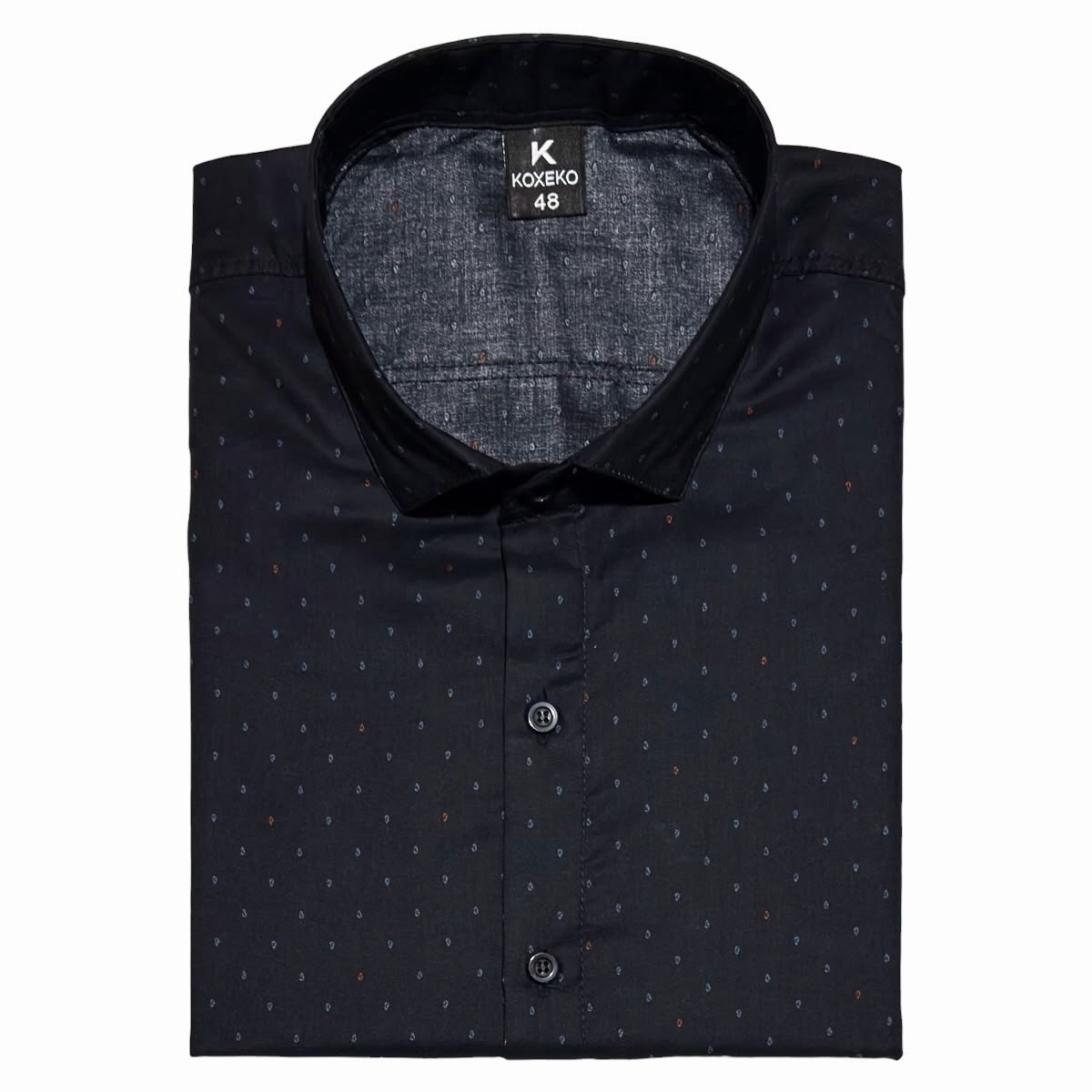 Camisa Estampado Rigido Talla Especiales - Imagen 2