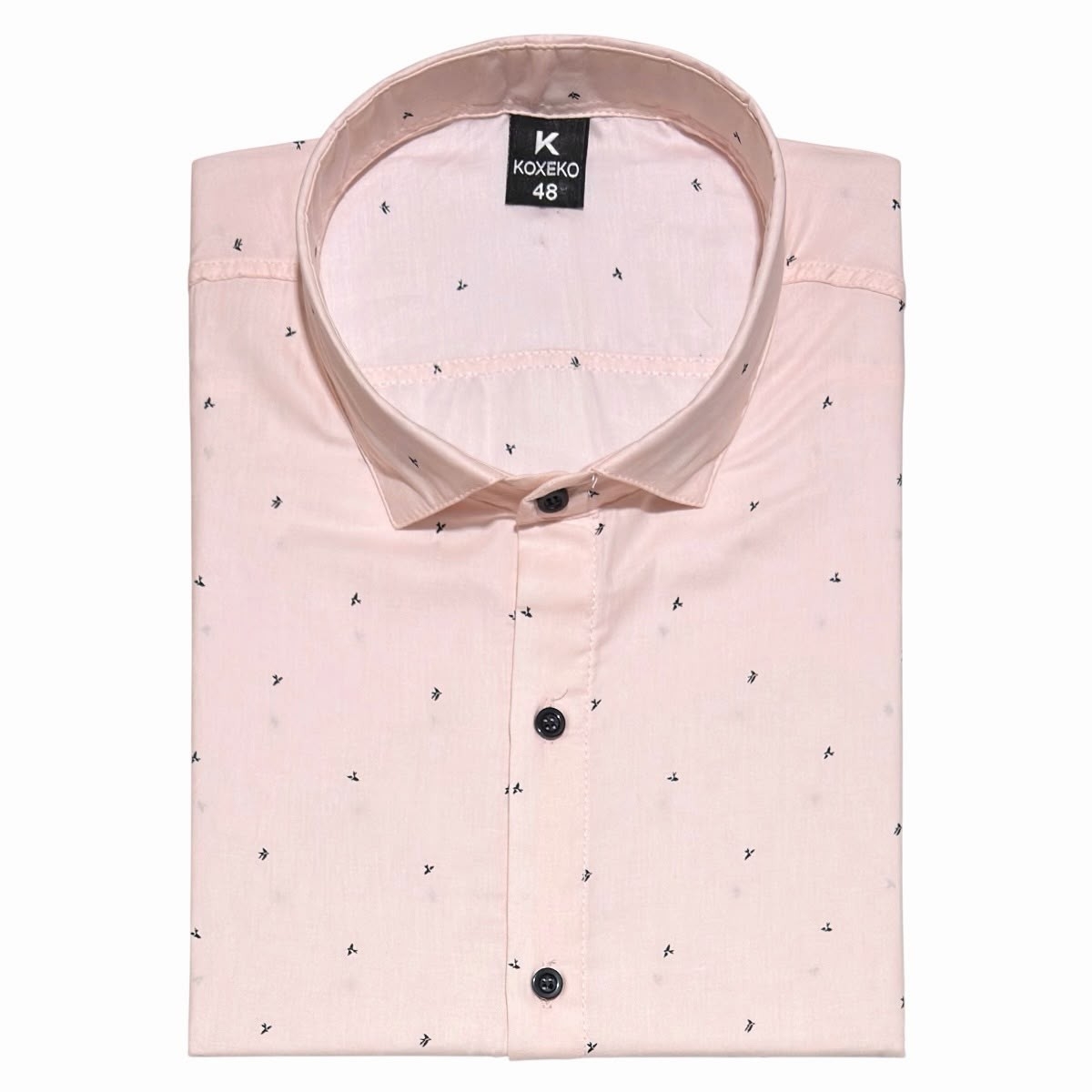 Camisa Estampado Rigido Talla Especiales - Imagen 4