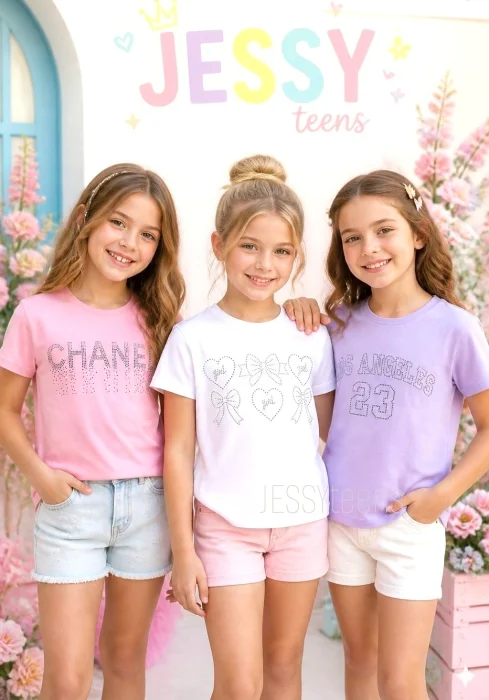 Remera Brillos Tornasol Modal