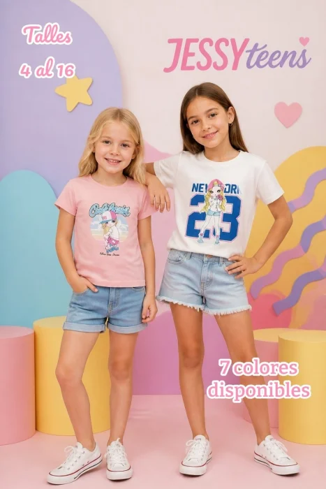 Remera Chicas Cool