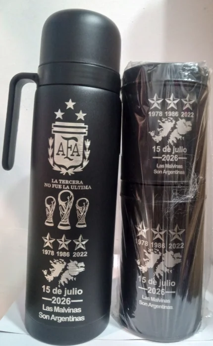 Termo + Set de Latas Afa