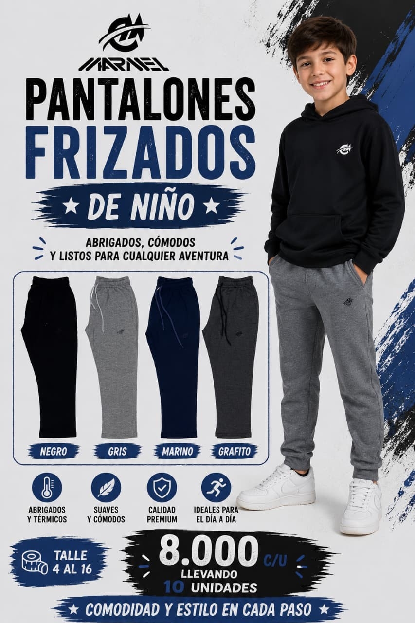 Jogging de Friza Peinado Talles 4 al 16 - Imagen 2