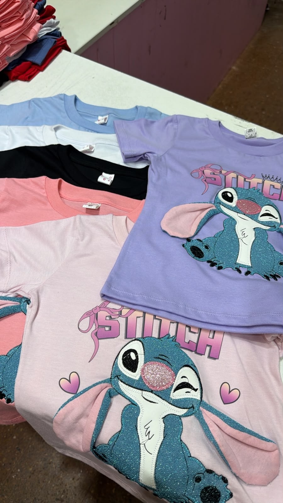 Remera Stich Nena Bordado - Imagen 2