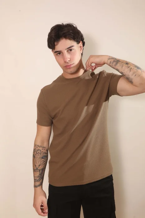 Remera Waffle