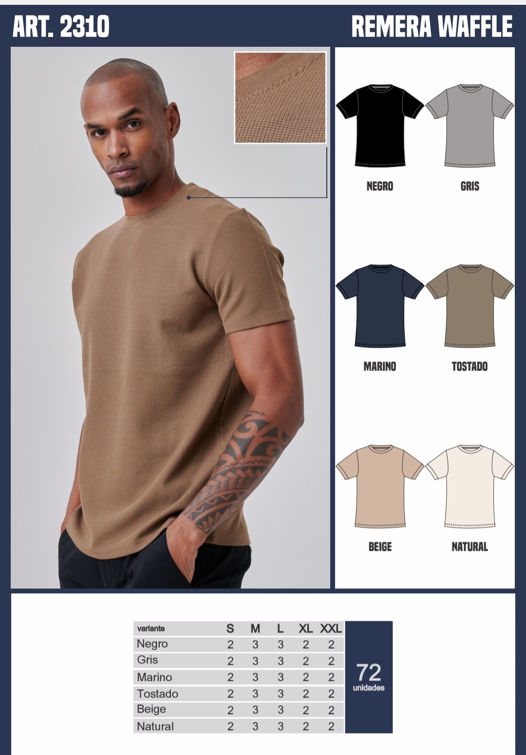 Remera Waffle - Imagen 3