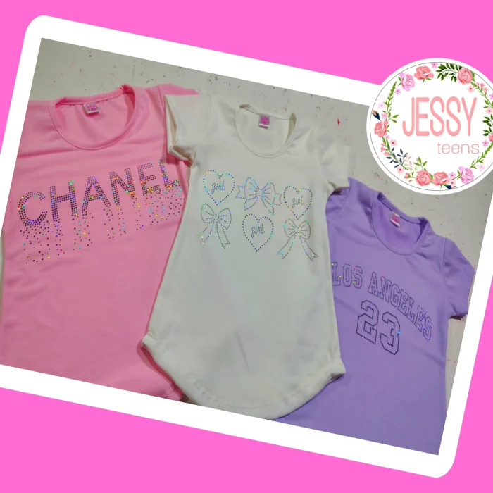 Remera Brillos Tornasol