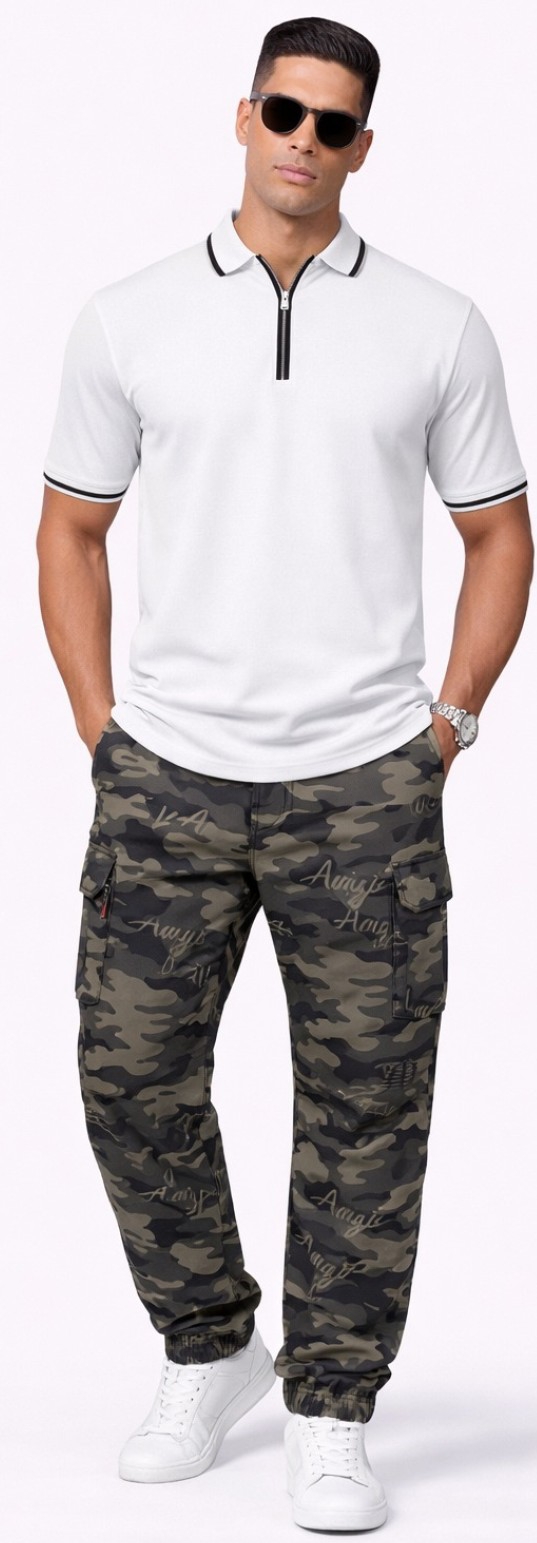 Babucha Cargo Camuflado con Corderito Aguila [curva] - Imagen 2