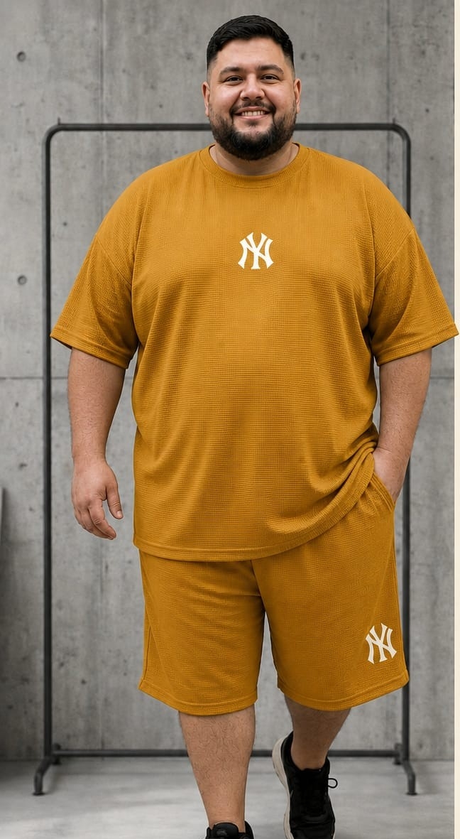 Conjunto Wafle Hombre Talles Especiales - Imagen 3