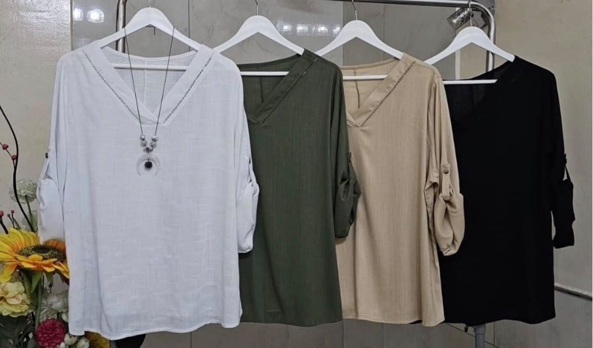 Camisola de Lino con Spandex - Imagen 2