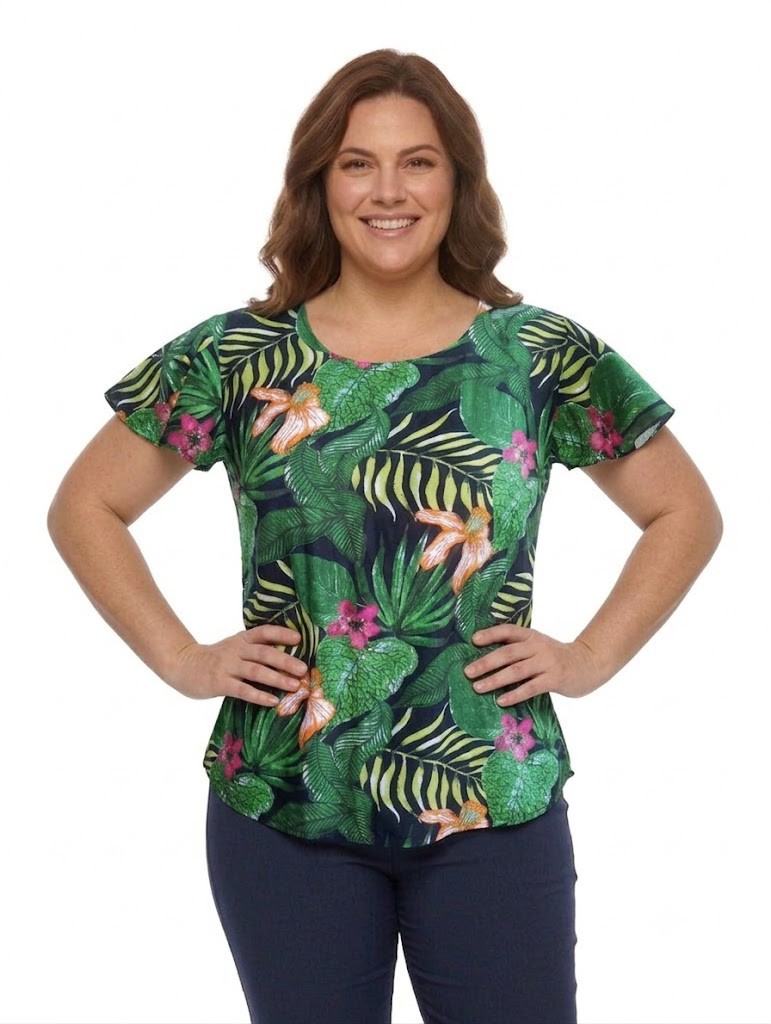 Blusa Poplin Estampado - Imagen 3