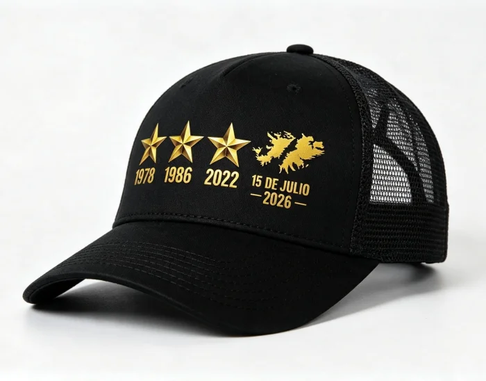 Gorras Tracker las Malvinas Son Argentina