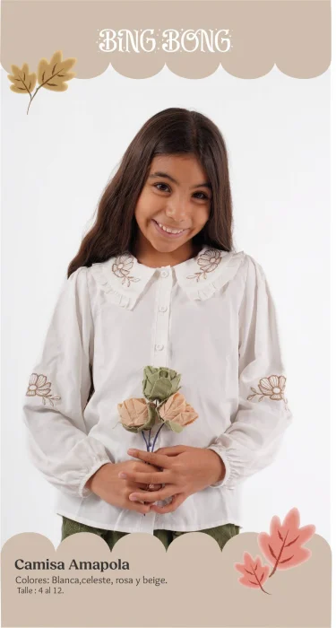 Camisa Amapola