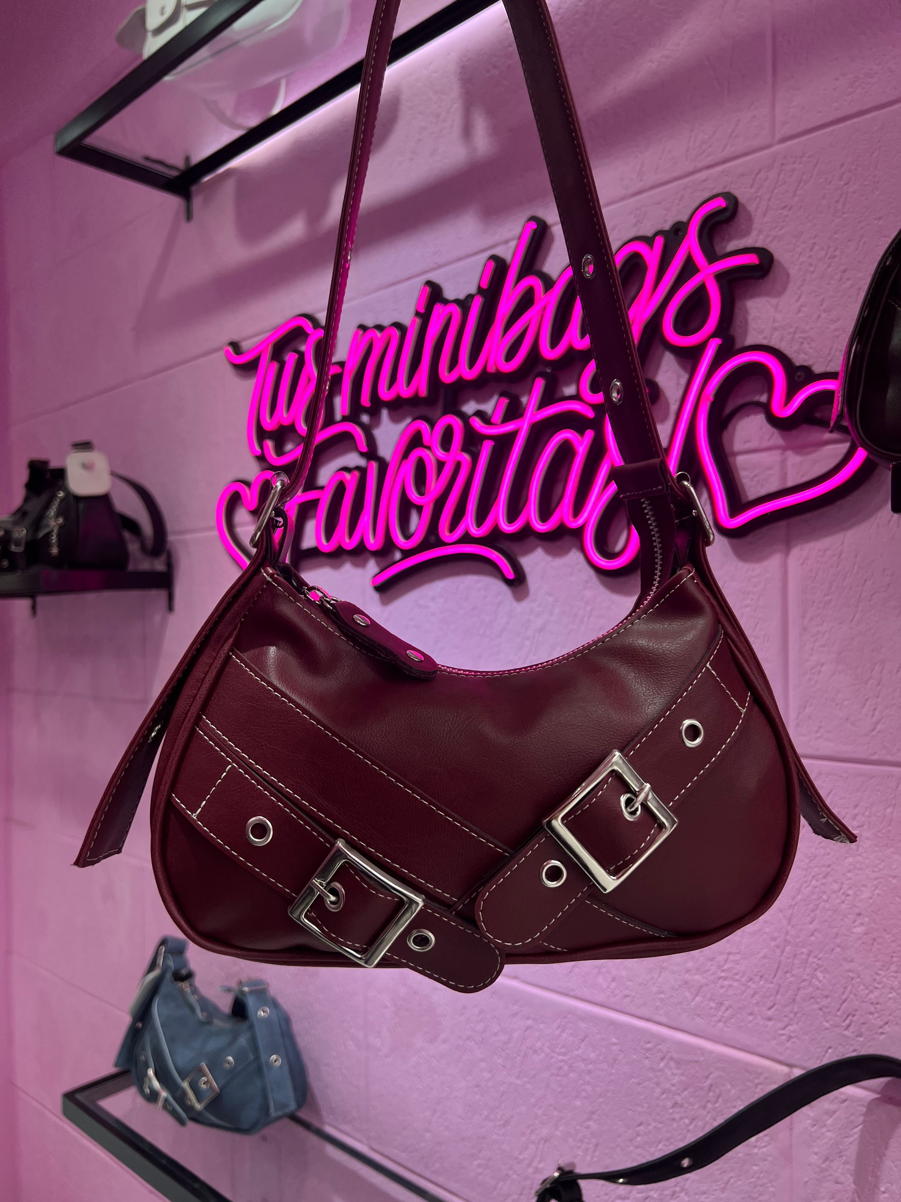 Cartera Mini  Bag Baguette Cuero Pu Excelente Calidad - f259f133-0fc6-4d43-b0c5-269aa3937b9a.jpeg