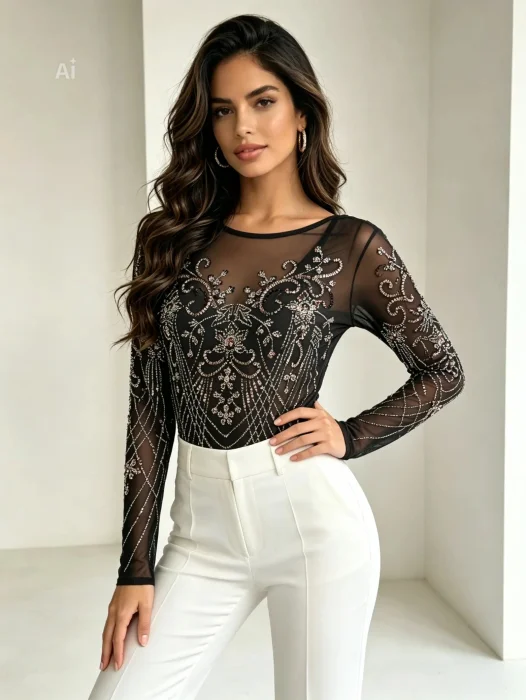 Body Tull con Mostasilla