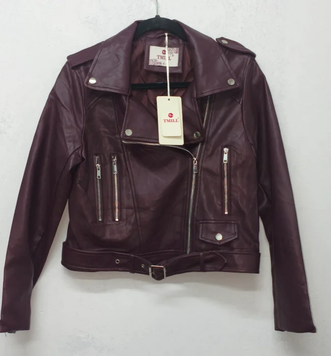 Campera Eco Cuero Tmill con Cinto