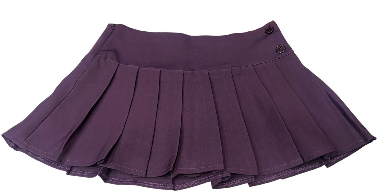 Short/pollera de Bengalina Premium a Botones - Imagen 3