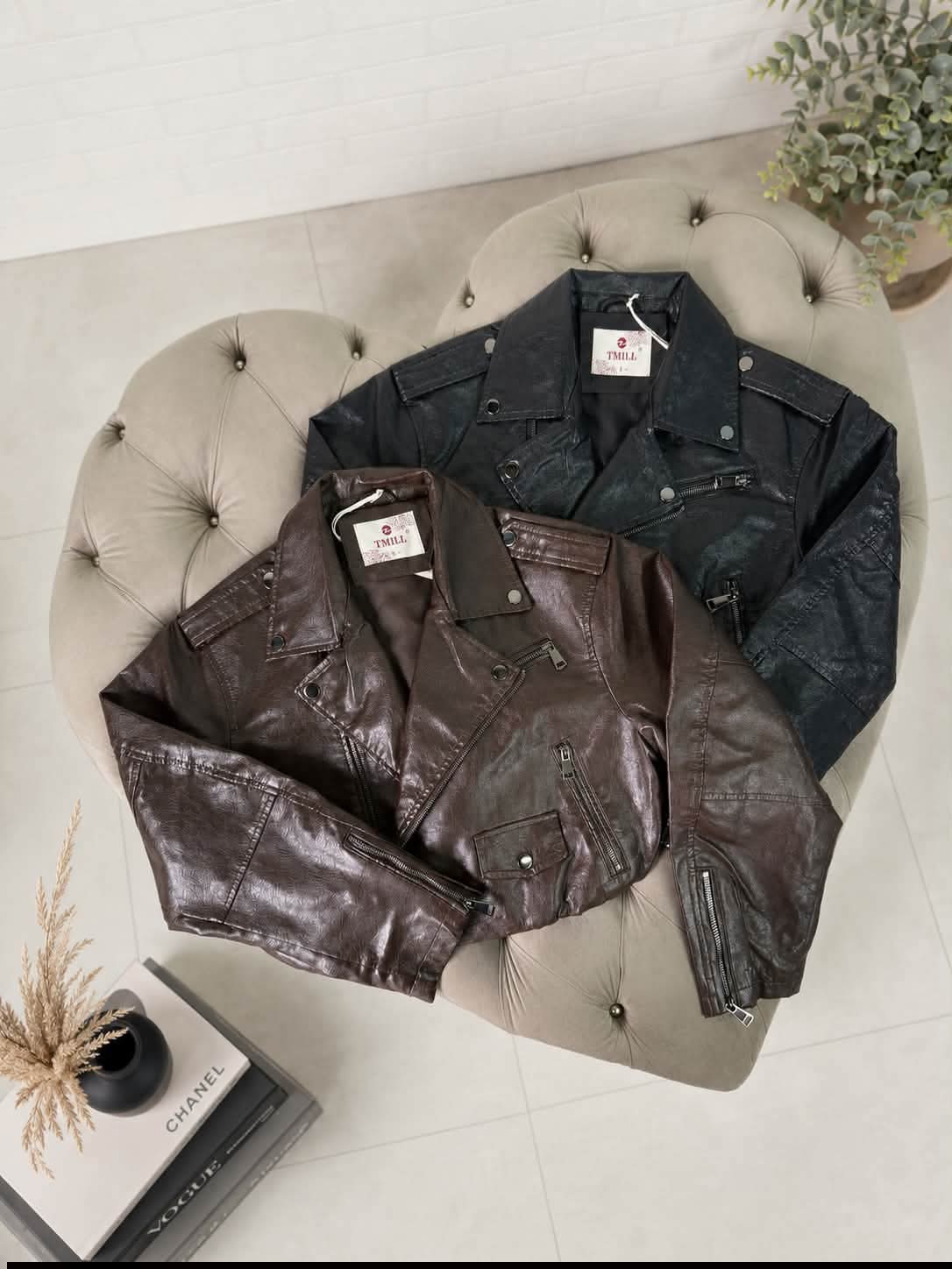 Bomber Corta Ecocuero - Imagen 3