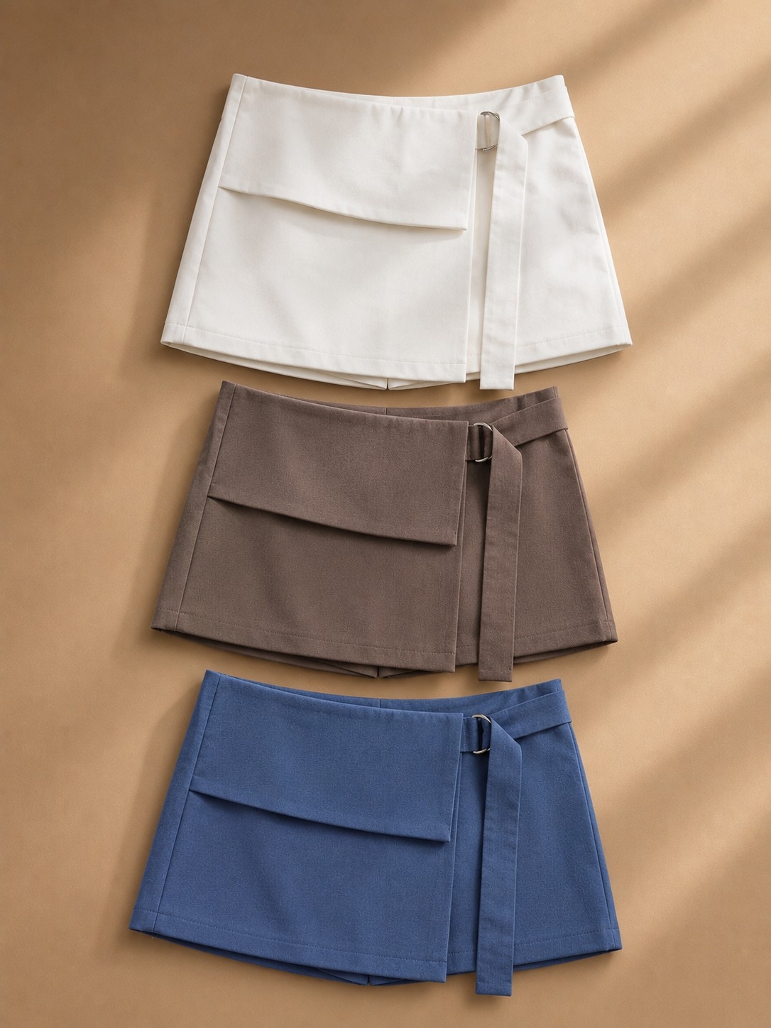 Short Pollera Sastrero Lino - Imagen 2