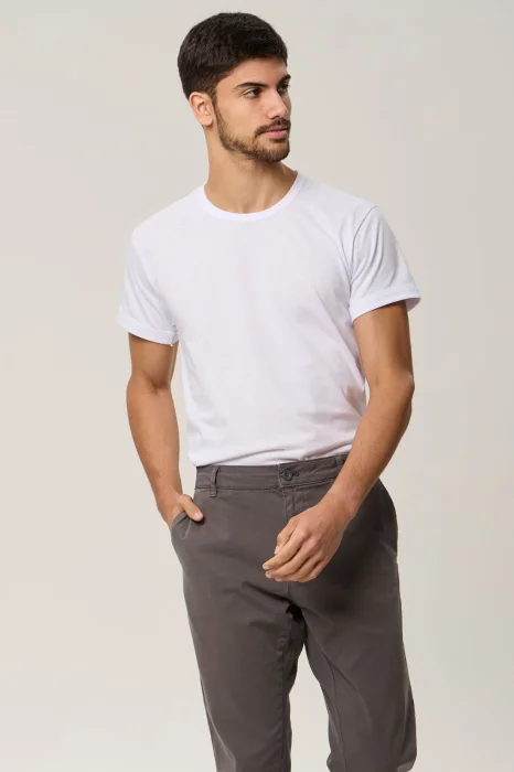 Remera Tres Ases Lisa Cuello Redondo
