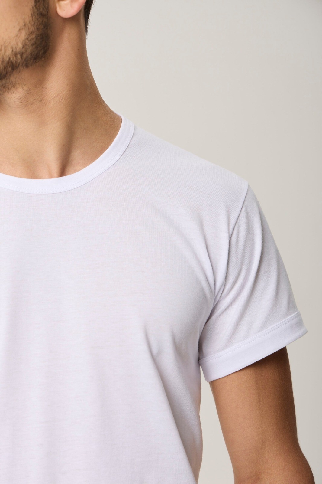 Remera Tres Ases Lisa Cuello Redondo - Imagen 3