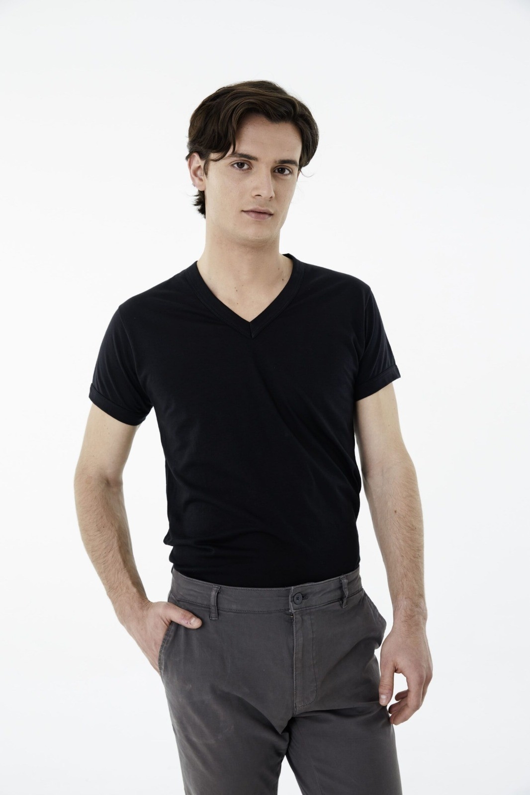 Remera Tres Ases Cuello V - Imagen 3