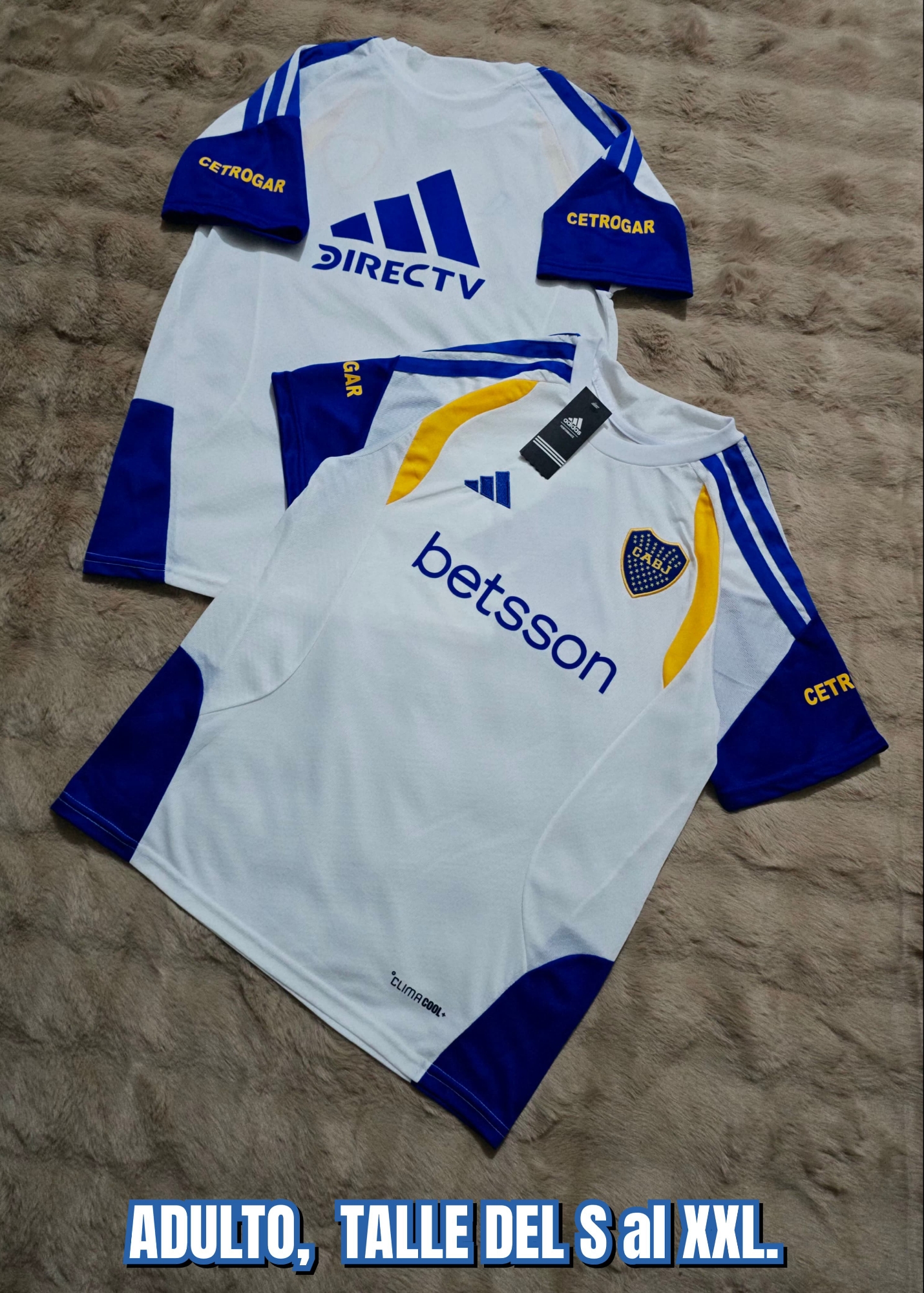 Remera Entrenamiento Boca Juniors. - Imagen 2