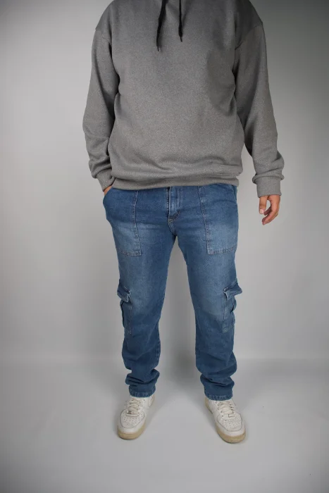 Mom Cargo Nevado Azul Hc