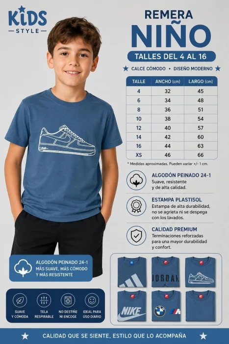 Remera de Nene Style