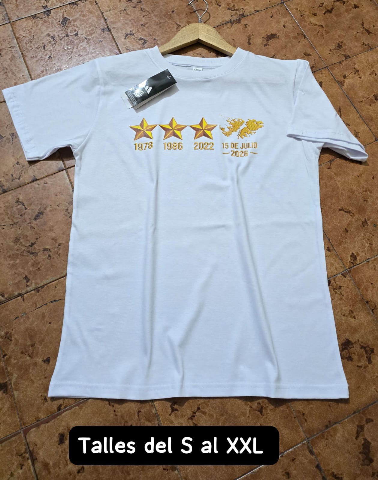 Remera Algodón,  Islas Malvinas - Imagen 4