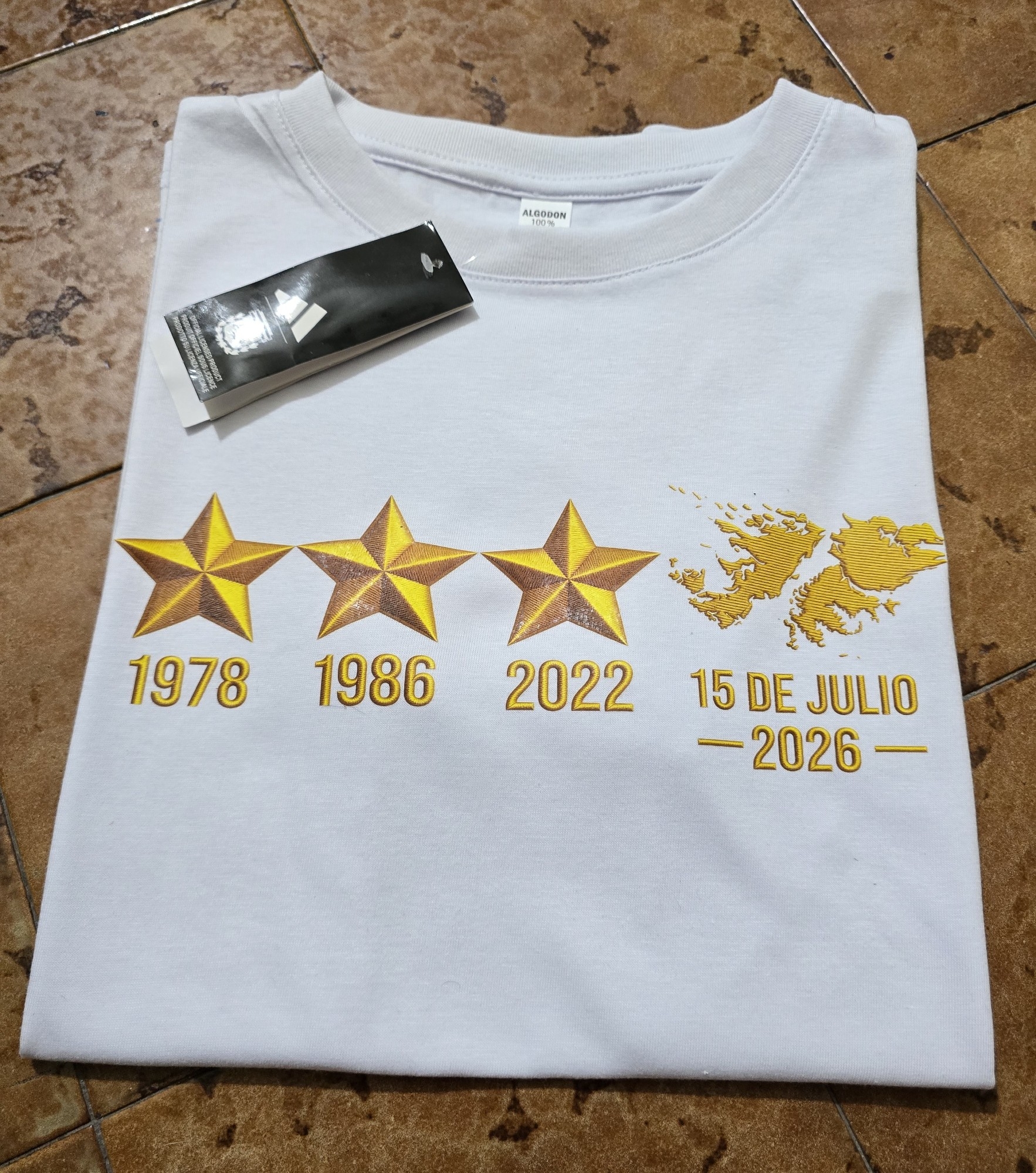 Remera Algodón,  Islas Malvinas - Imagen 5