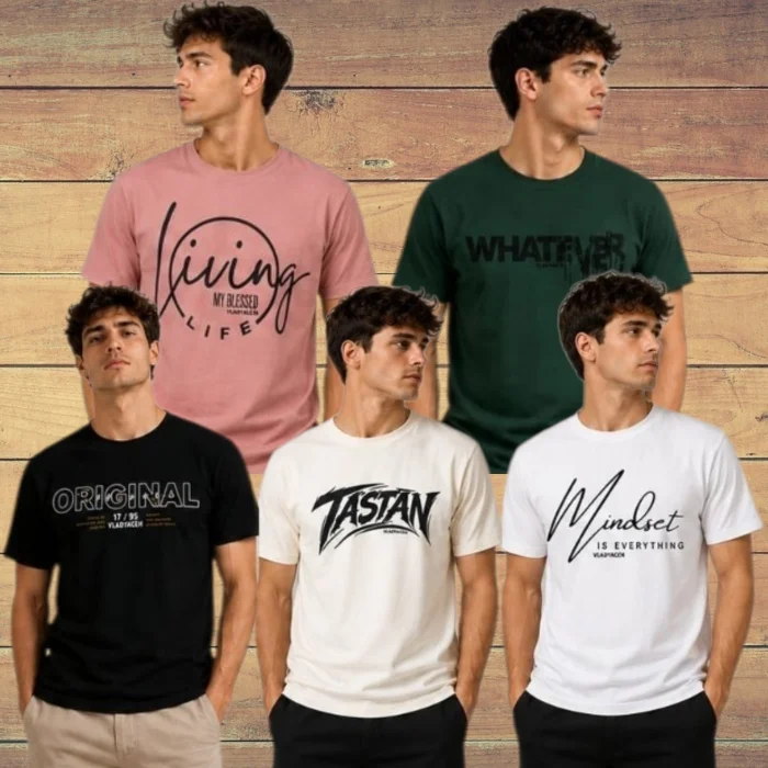 Remera Hombre Estampado Algodón 24.1