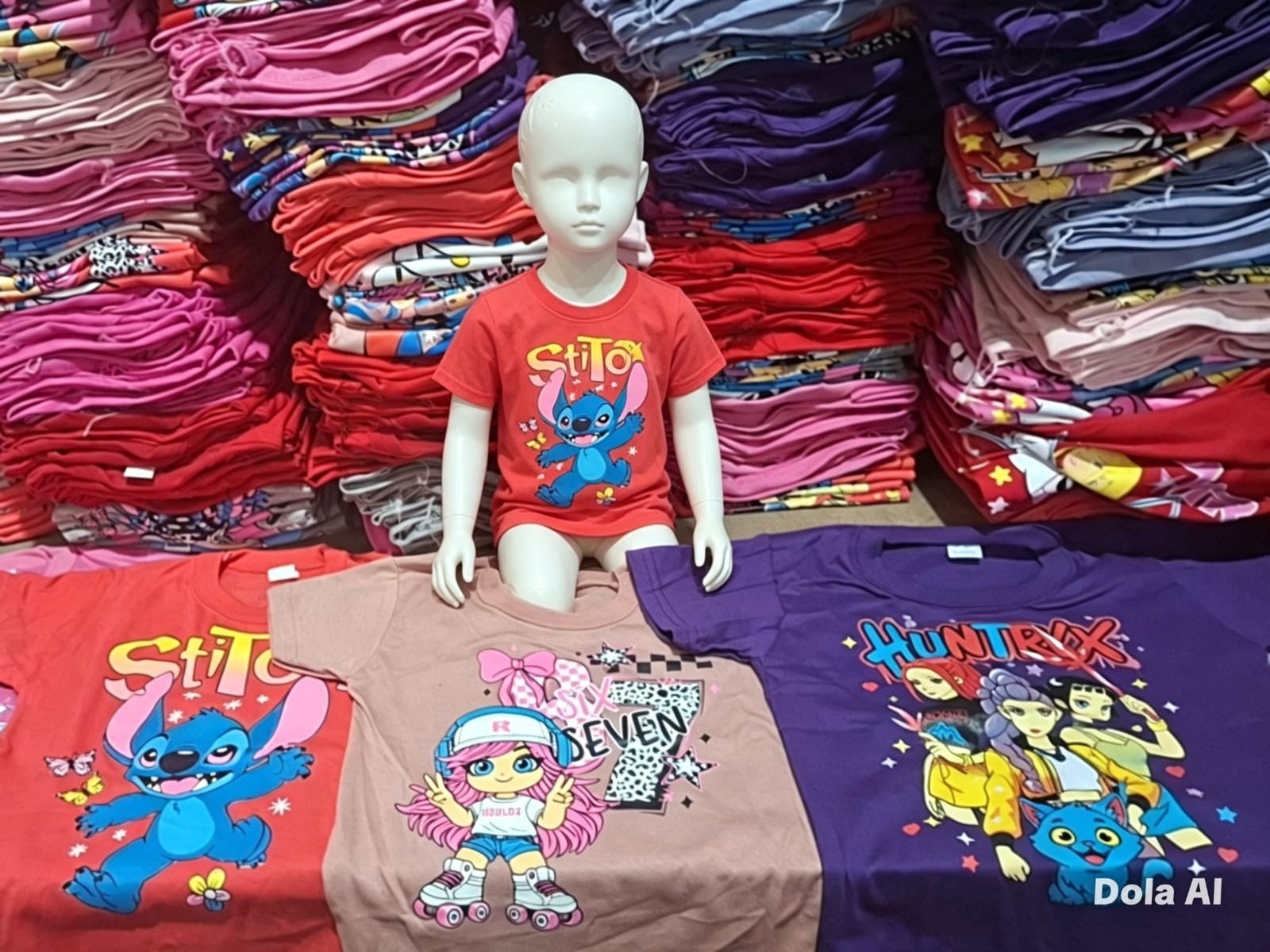 Remera Algodón Estampado Nena - Imagen 2