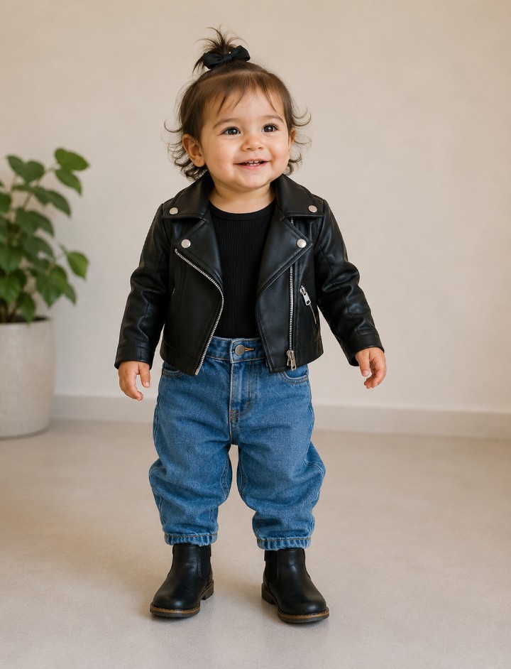 Chaqueta Engomada Bebe - Imagen 2
