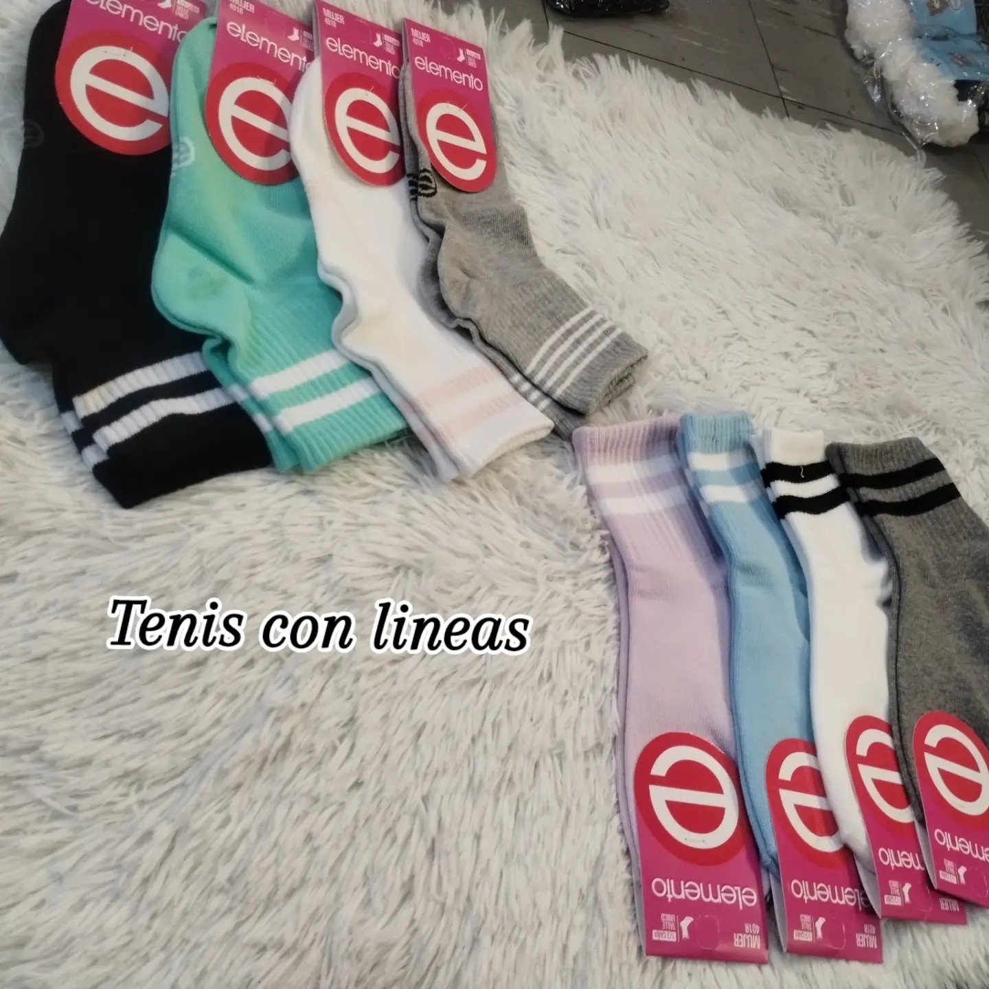 Medias Elemento 3/4 Tenis de Mujer - Imagen 2
