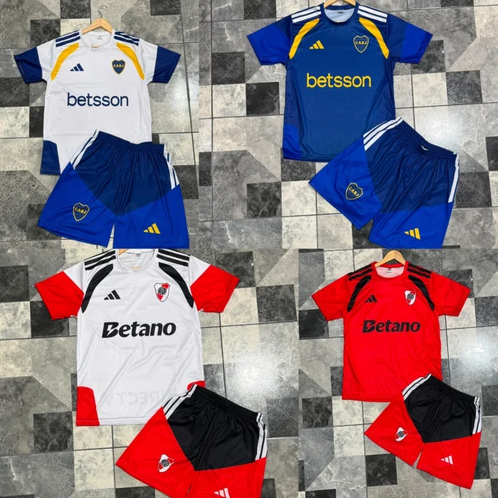 Conjuntos Boca y River Niño