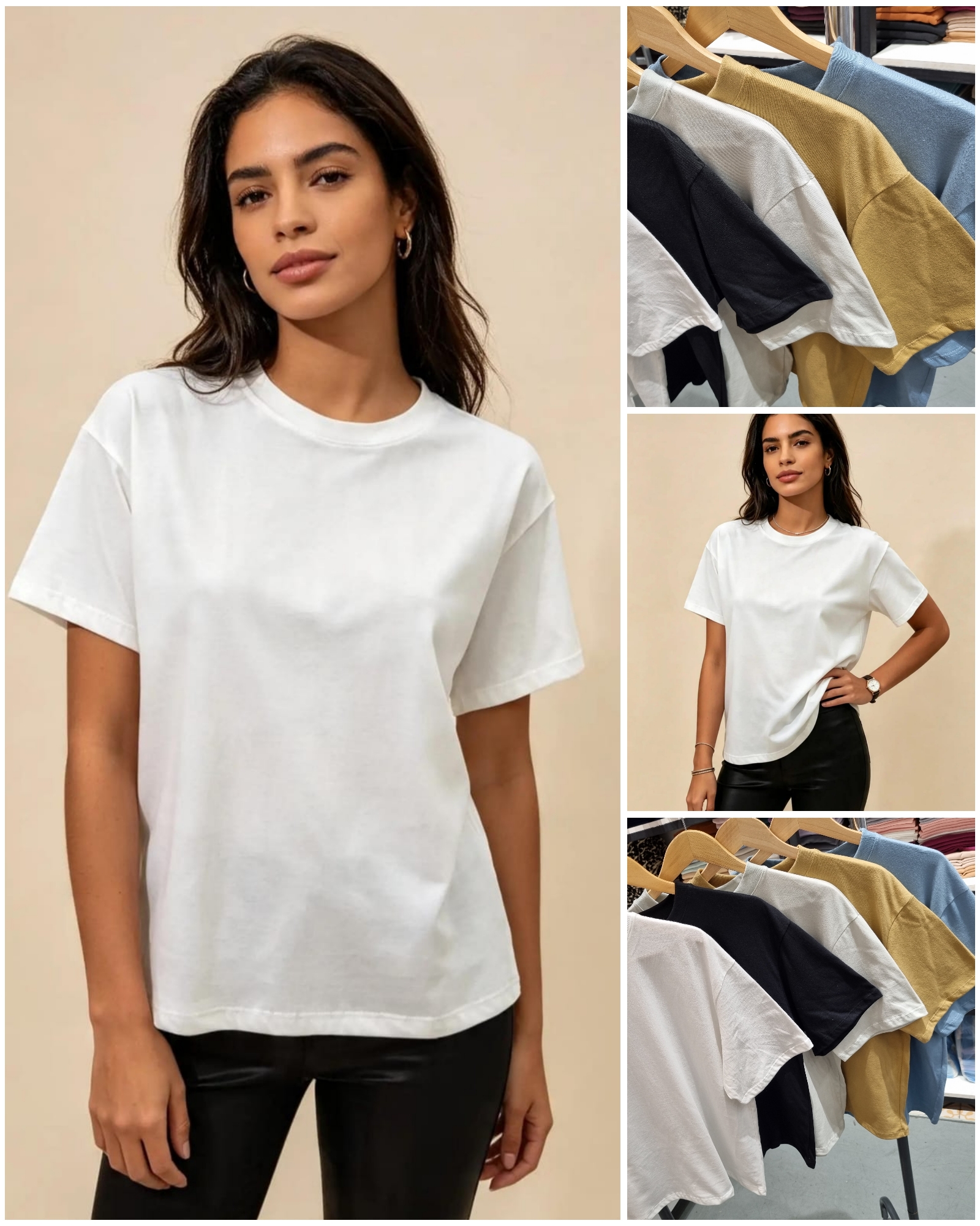 Remera Tipo Boxi Algodon - Imagen 2