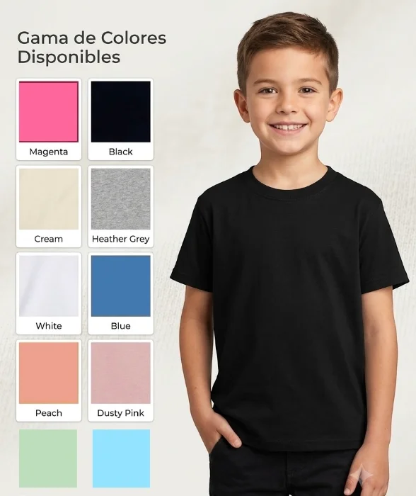 Remera Lisa de Niñ@