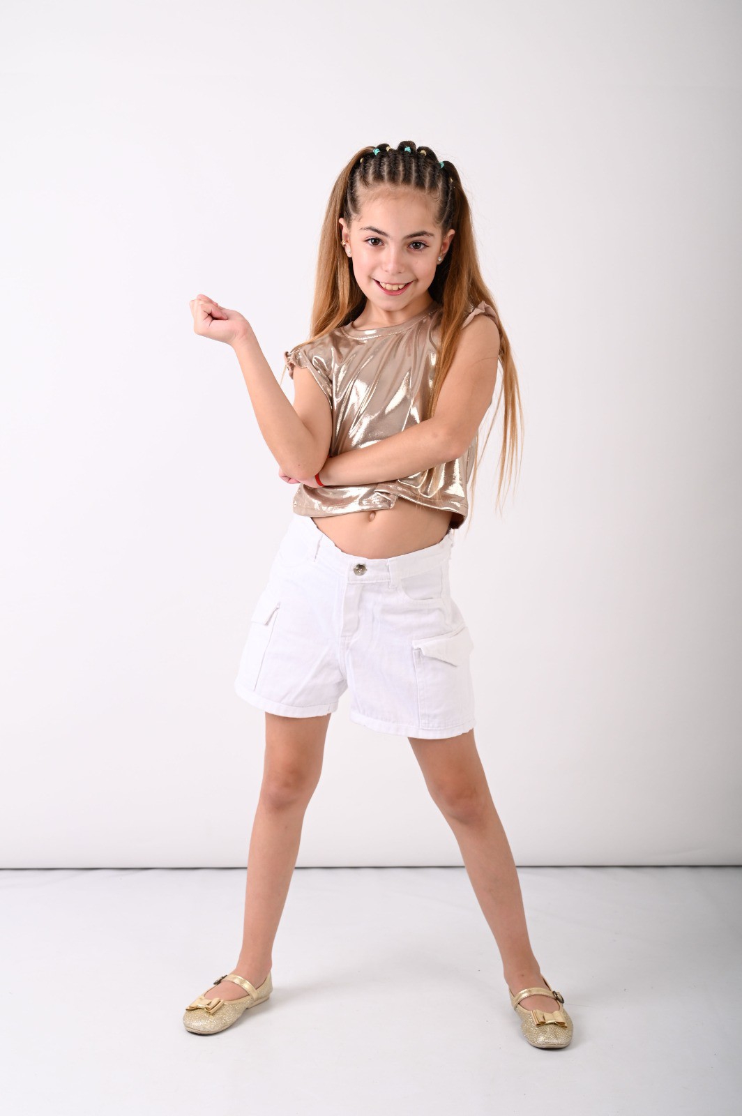 Remeras de Niña con Brillo Pack de 4. X$10000 - Imagen 2