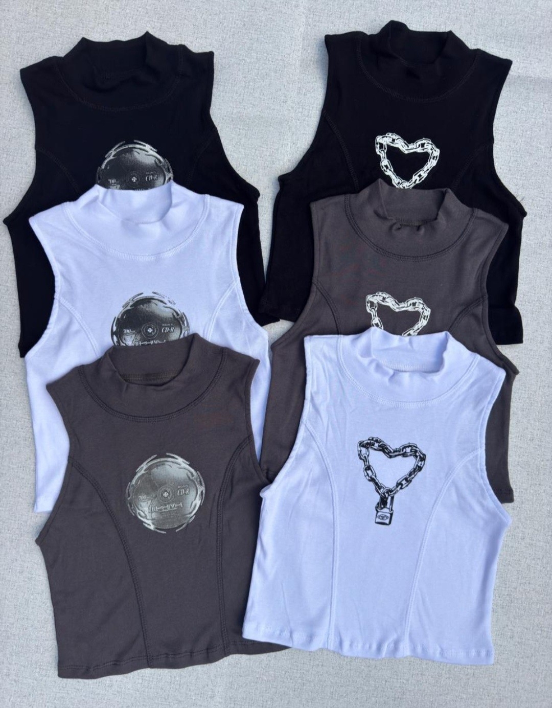 Musculosas de Algodon Ribn - Imagen 2
